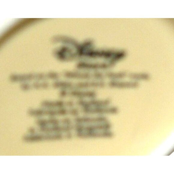 Rare Winnie The Pooh Floral Disney Mug Yellow Ceramic 14 Oz Coffee Tea Cup - Picture 6 of 6